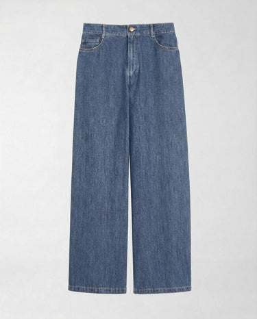 Jeans Wide Leg SMMZEUS 26191810316 002 MEDIO PULITO MAX MARA 