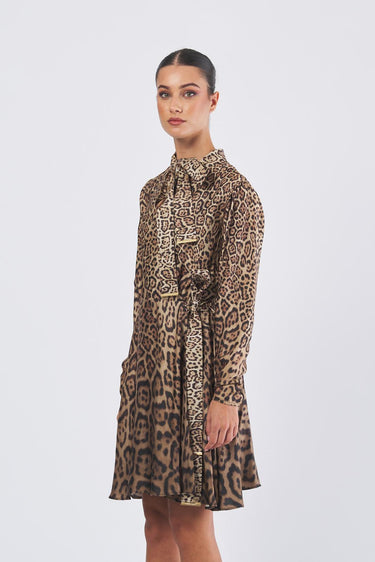 Abito alanis 5YGK28 7298A P1TO CHARMING LEOPARD GUESS BY MARCIANO