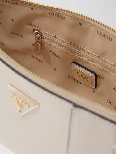 Borsa a spalla Darcy con logo HWBG99 14080 STONE GUESS 