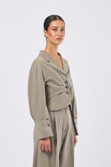 Giacca STASI 252304605 saglia melange bistretch STASI 252304605 001 ALLORO MELANGE MARELLA 