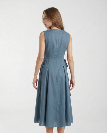 Abito in Ramiè SMMAQUILE 26192211136 016 CIELO MAX MARA 