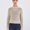 Maglia METWORK manica lunga METWORK 0642 CREMA NENETTE 