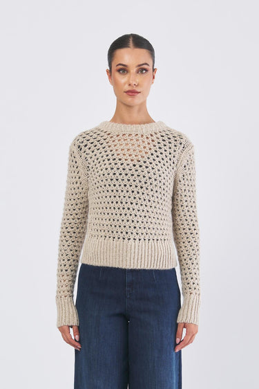 Maglia METWORK manica lunga METWORK 0642 CREMA NENETTE 