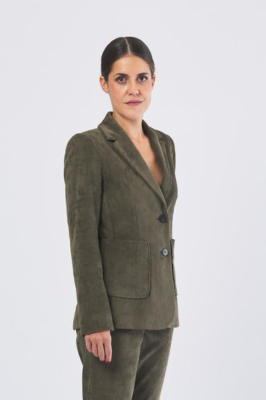 Blazer BINO 252504606 velluto a coste stretch BINO 252504606 005 CACHI SCURO EMME MARELLA 