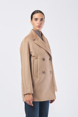 Giaccone SHEREE 25260860516 drap pura lana SHEREE 25260860516 006 CAMMELLO MAX MARA