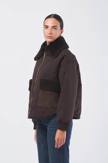 Imbottito SENIOR 252348602 tela tecnica antigoccia SENIOR 252348602 002 MARRONE MARELLA 