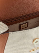 Borsa a Spalla Karnilla Elegante da Donna profili cognac HWAG97 19190 NATURAL/COGNAC GUESS 