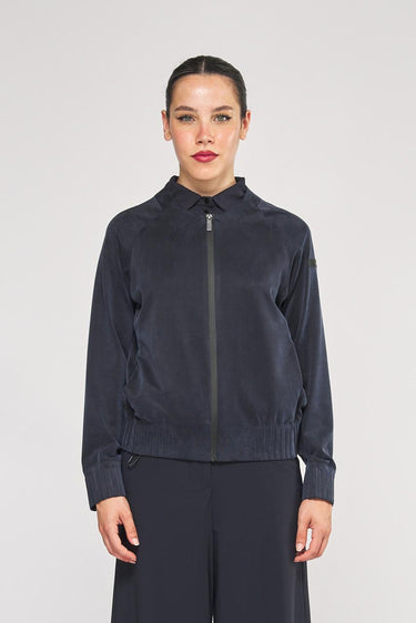 Maglia aperta con zip 25655