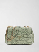Serenova Tracolla animalier HWKG80 91210 LIGHT SAGE MULTI GUESS 