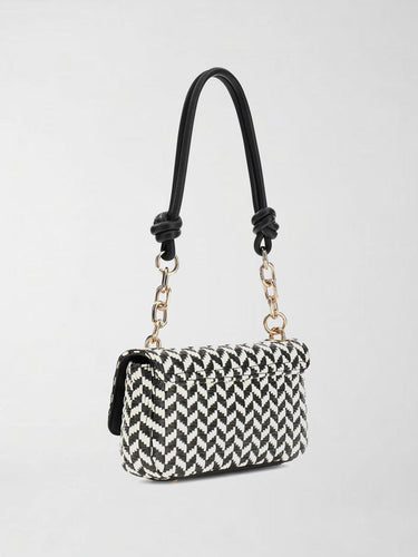 Borsa a Tracolla Tessi HWWG76 91190 BLACK MULTI GUESS 
