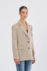 Blazer ANSON 2521046123 diagonale fantasia pura lana ANSON 2521046123 004 FANTASIA PENNY BLACK