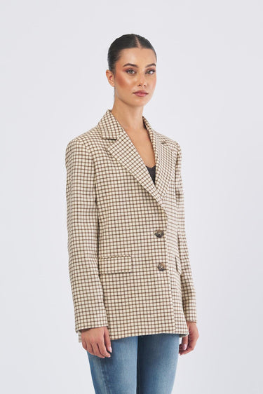 Blazer ANSON 2521046123 diagonale fantasia pura lana ANSON 2521046123 004 FANTASIA PENNY BLACK