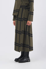 Gonna portafoglio S113BM S113BM MAXICHECK BRUSH NEIRAMI