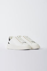 Sneaker elba FMPVIB LEA12 FMPVIB LEA12 WHITE BROWN OCRA GUESS