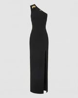 Abito Elisabetta Franchi Red Carpet Monospalla Slim Fit AM43B62E2 110 NERO ELISABETTA FRANCHI 