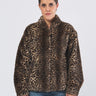 Capospalla EVA 252245601 jersey effetto pelliccia EVA 252245601 001 BROWN PENNY BLACK 