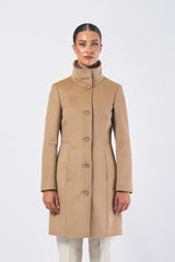 Cappotto LIZ 2521016013 drap lana LIZ 2521016013 012 CAMMELLO PENNY BLACK 