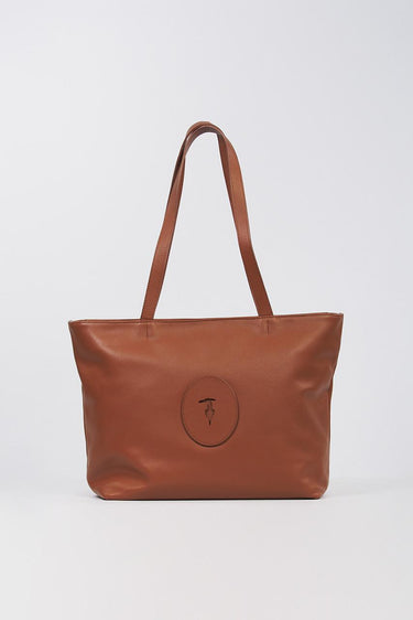 Borsa Z644E006025N-03-20RA society a spalla Z644E006025N-03-20RA 022 B660 BRANDY TRUSSARDI 