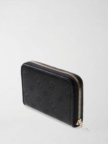 Portafoglio con Zip Donna Anise SWPD99 16140 BLACK LOGO GUESS 