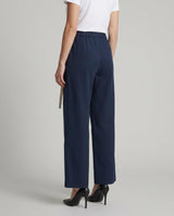 Pantaloni in Cotone SMMARGENTO 26191310236 005 BLUE NEUTRO MAX MARA