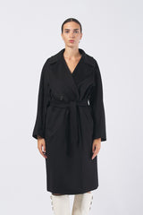 Cappotto RESINA 25250161026 pura lana RESINA 25250161026 013 NERO WEEKEND