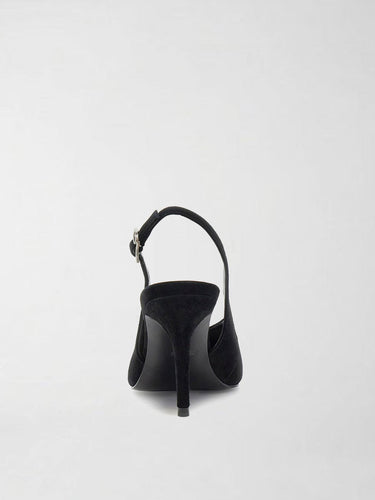 Décolleté Primo con tacco in pelle FLPPRI SUE05 BLACK GUESS 