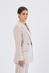 Blazer TOPAZIO 2525046102 velluto a coste stretch TOPAZIO 2525046102 002 CACHA EMME MARELLA 