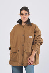 Giacca BOZEN 25254860526  canvas puro cotone BOZEN 25254860526 003 CAMMELLO WEEKEND