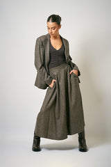 Blazer CALATE 252504607 flanella leggera misto lana CALATE 252504607 007 NOCCIOLA EMME MARELLA
