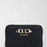Portafoglio con Zip Donna Anise SWPD99 16140 BLACK LOGO GUESS 