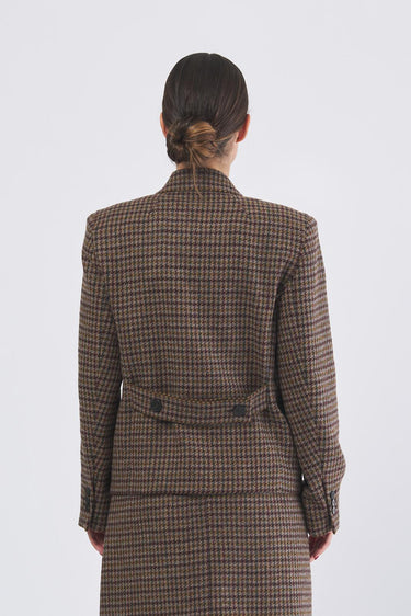 Blazer GERUSIA 25250460326 eff. shetland GERUSIA 25250460326 001 PIED DE POULE WEEKEND 