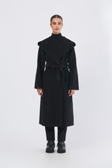 Cappotto ella 5BGL00 7125A A996 JET BLACK GUESS BY MARCIANO 
