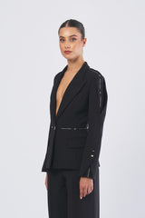 Giacca GI17156E2 GI17156E2 110 NERO ELISABETTA FRANCHI 