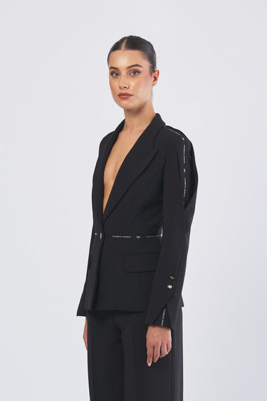 Giacca GI17156E2 GI17156E2 110 NERO ELISABETTA FRANCHI 