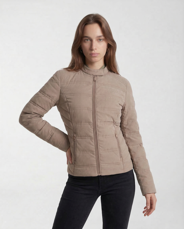 Piumino New Vona Regular Fit W6RL02 WJ492 A10L SUMMER CLAY GUESS 