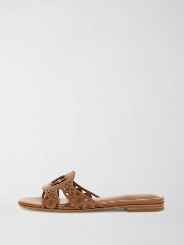 Sandali intrecciati Dista FLJCS2 LEA03 BROWN GUESS 