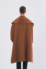 Cappotto CP67D56E2 con cintura CP67D56E2 EC1 BROWN SUGAR ELISABETTA FRANCHI