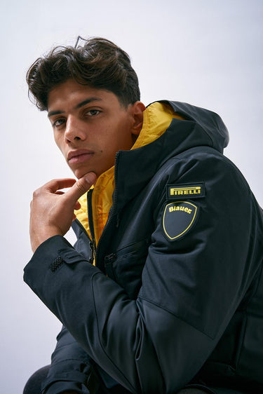 Giubbotto 25WSPOC05005-007388 25WSPOC05005-007388 999YL NERO INT. YELLOW BLAUER