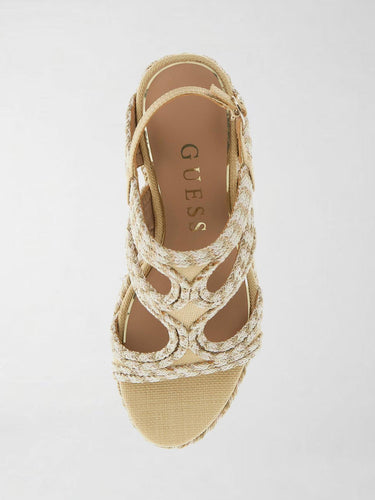 Espadrillas Donna Rosa con Suola Flatform FLJERS FAB04 PINK GUESS 