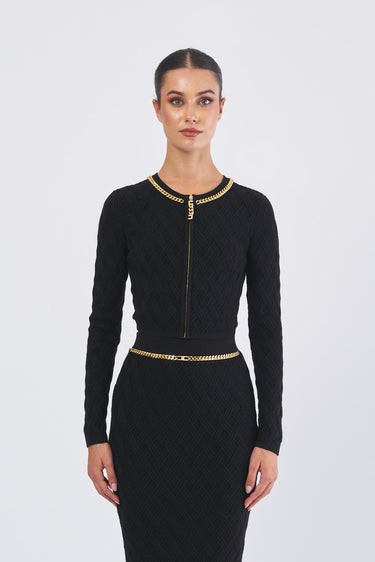 Maglia MK29B56E2 tricot MK29B56E2 110 NERO ELISABETTA FRANCHI