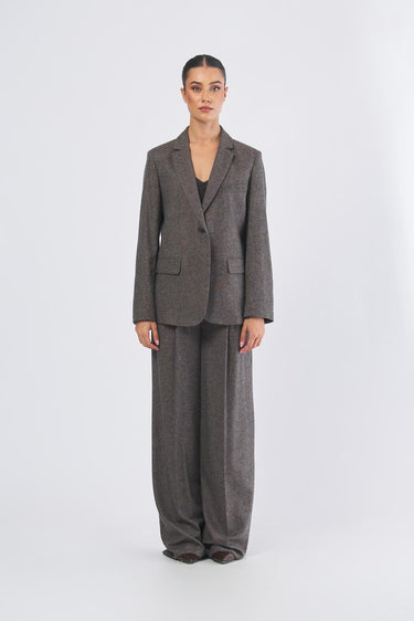 Blazer CALATE 252504607 flanella leggera misto lana CALATE 252504607 007 NOCCIOLA EMME MARELLA 