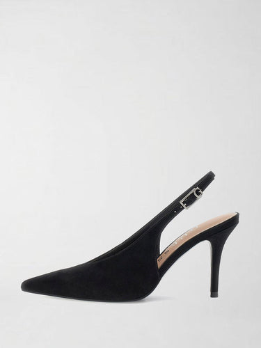 Décolleté Primo con tacco in pelle FLPPRI SUE05 BLACK GUESS 