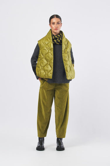 Pantalone P003VI carrot P003VI OLIVE NEIRAMI