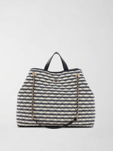 Borsa Shopper Guess da Donna Navy HWAG96 73290 NAVY MULTI GUESS