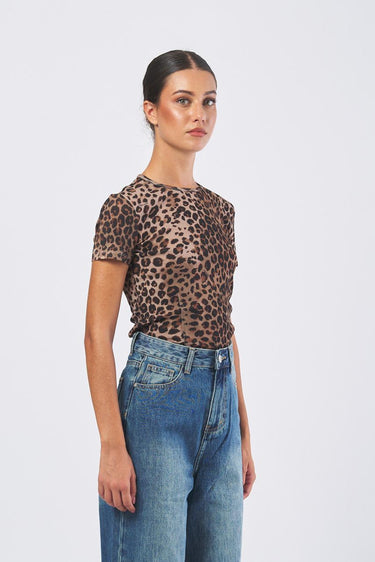 T-shirt NIC 252397604 j. tulle unito e stampato NIC 252397604 008 NATURALE STAMPA MARELLA