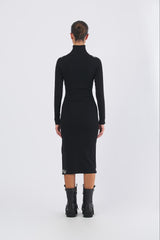 Abito AM03S56E2 di maglia AM03S56E2 EF3 NERO/MILK ELISABETTA FRANCHI 