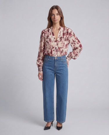 Blusa Josette Regular Fit W5RH16 WDW82 PM66 SAFARI BLOOM PRINT GUESS 