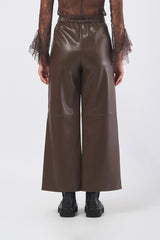 Pantalone AMATI 25297860236 ecopelle jersey AMATI 25297860236 001 VISONE 2 MAX MARA 