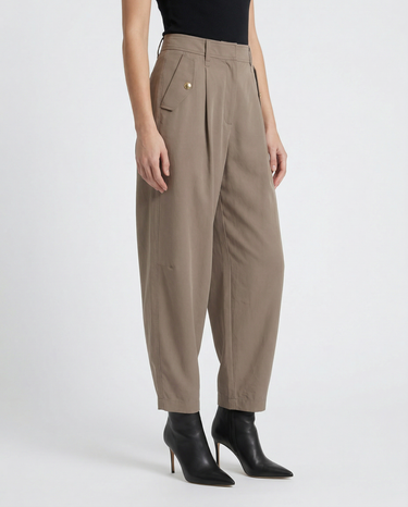 Pantaloni Denise Regular Fit W6RB08 WJ692 G1EC WALNUT SHELL GUESS 