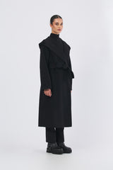 Cappotto ella 5BGL00 7125A A996 JET BLACK GUESS BY MARCIANO 